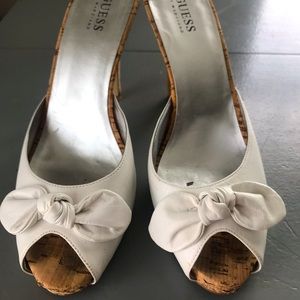 Woman mules or slide heels